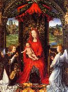 Hans Memling Madonna and Child with Angels Norge oil painting reproduction